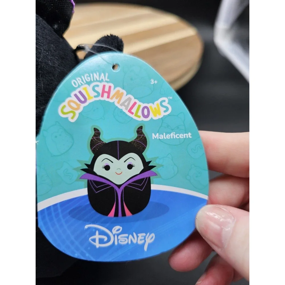 NEW! Squishmallows Disney Maleficent 8-Inch Plush NWT‎ Sleeping Beauty
